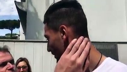 Lazio nelle scuole, Strakosha al termine dell'evento