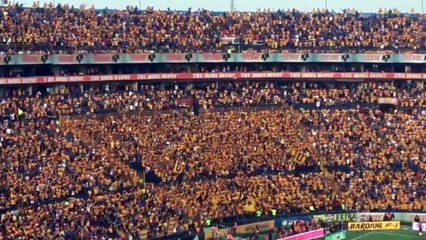 Le chant impressionnant à la gloire de Gignac au Mexique !