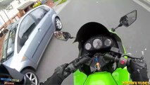 Dogs Attack Mot  Poor Dogs & Motorcyclist Rescues Dogs