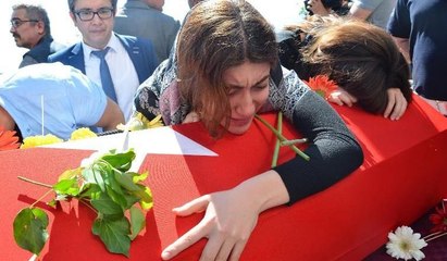 Başsavcı Alper ve makam şoförü Akşehirli için tören düzenlendi