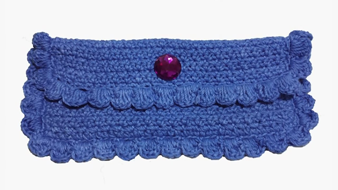 Cara Merajut Dompet Tangan CANTIK