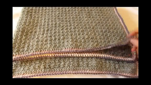 VERY EASY crochet baby blanket for beginners quick afghan / throw