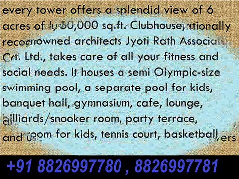 Dwarka Expressway Hot Resale Ramprastha The Edge Tower Sector 37D Gurgaon 8826997780