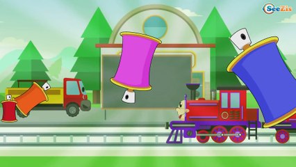 Caricaturas de Trenes - Episodios completos de 1 hora - Trenes Para Niños y Coches