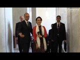 Roma - Incontro con il Ministro degli Affari Esteri Aung San Suu Kyi (03.05.17)