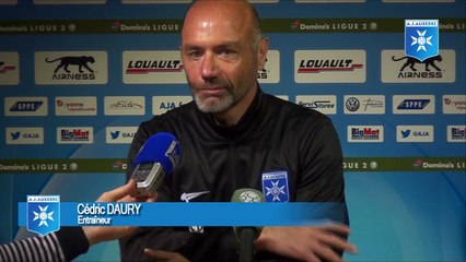 Cédric Daury avant Valenciennes - AJ Auxerre
