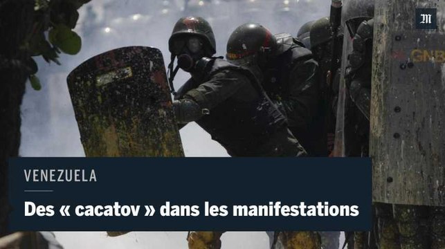 Venezuela : des « cacatov » dans les manifestations anti-Maduro