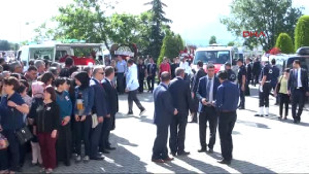 Denizli- Şoförü Ile Birlikte Yaşamını Yitiren Cumhuriyet Başsavcısı Mustafa Alper Için Tören...