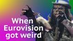Five times Eurovision got really weird