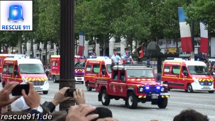 Pompiers de Paris - Défilé du 14 juillet