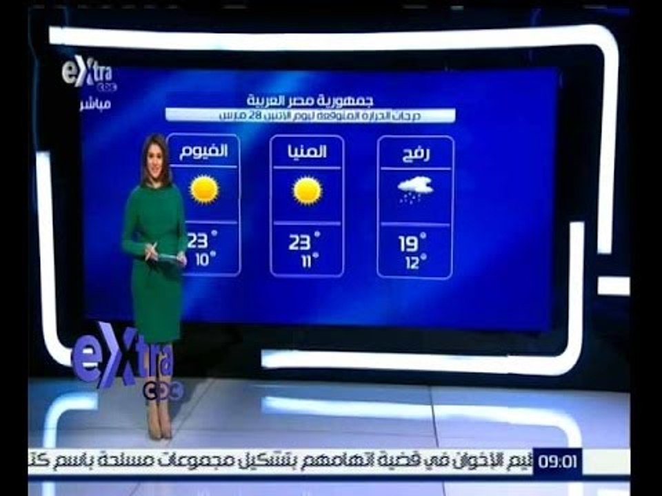 غرفة الأخبار | تعرف على درجات الحرارة المتوقعة...
