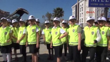 Aydın Çocuklardan Trafikte Yaşam Dersi