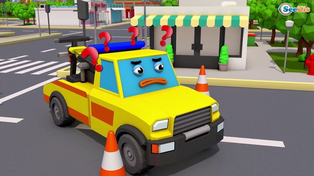 Ambulans, Kamyon ve Yarış Arabası - Eğitici Çizgi Film - Akıllı Arabalar - Türkçe İzle - Koleksiyon