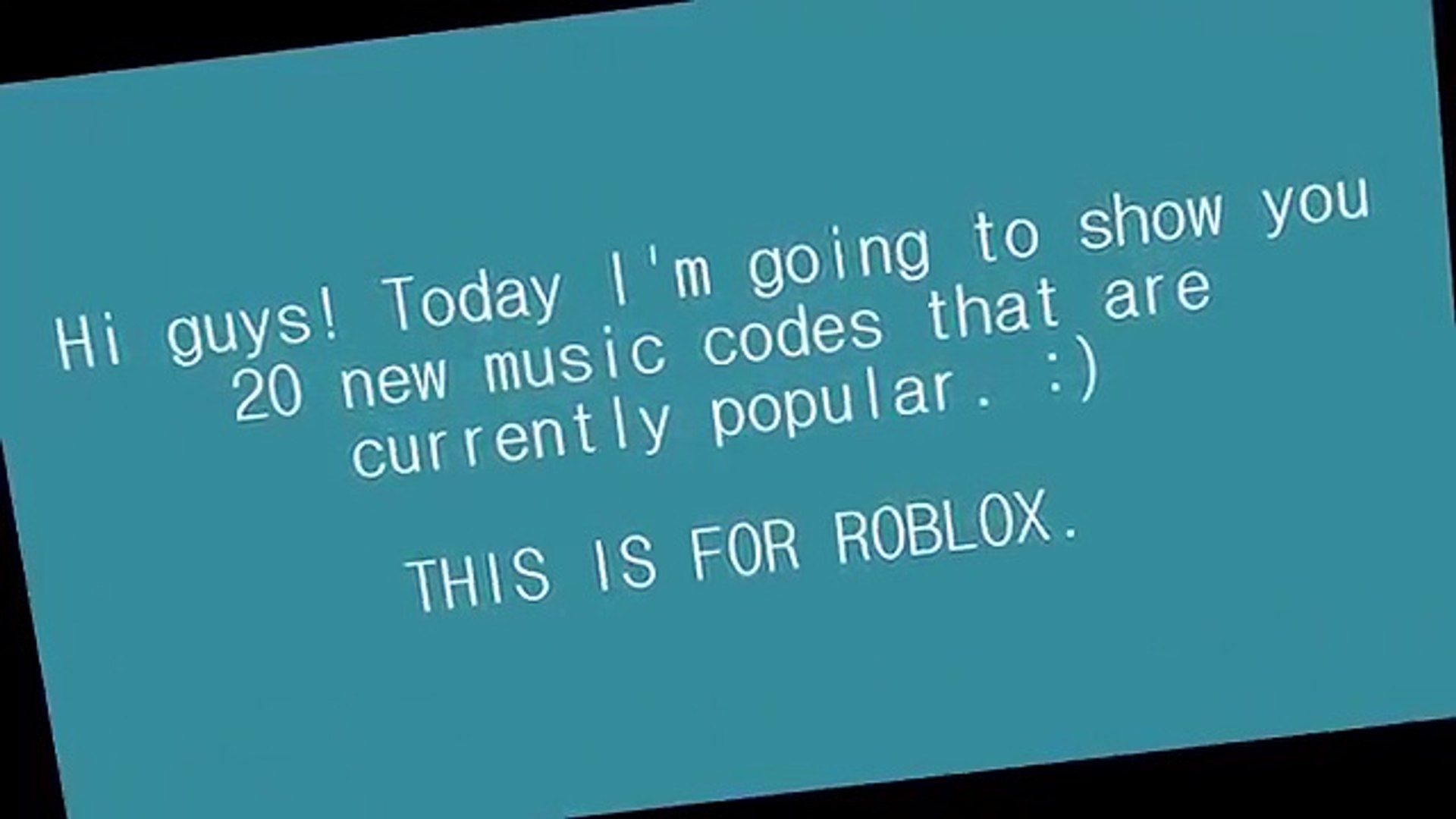 ⁣ROBLOX Rocitizens (Music Codes) 2017