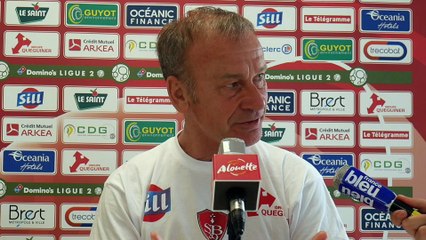 BOURG-EN-BRESSE - BREST : CONFÉRENCE DE PRESSE D'AVANT-MATCH