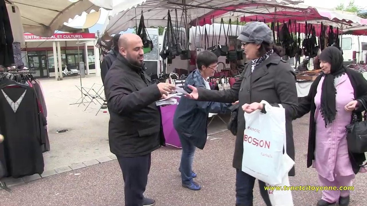 Chrétiens et Musulmans main dans la main à Chambéry le haut