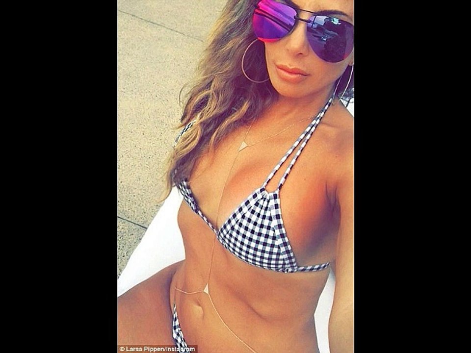 Kim Kardashian's pal Larsa Pippen heats up Miami