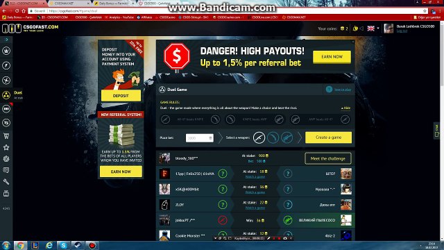 CSGOFAST - CS GO Bedava Skin Kazanmak (Kod:346x1o)