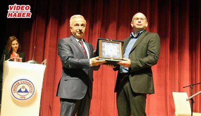 (11 MAYIS 2017) VALİ KAMÇI EKOLOJİ 2017 ULUSLARARASI SEMPOZYUMU’NA KATILDI HEDEFTE 1 MİLYON 700 BİN FİDAN VAR