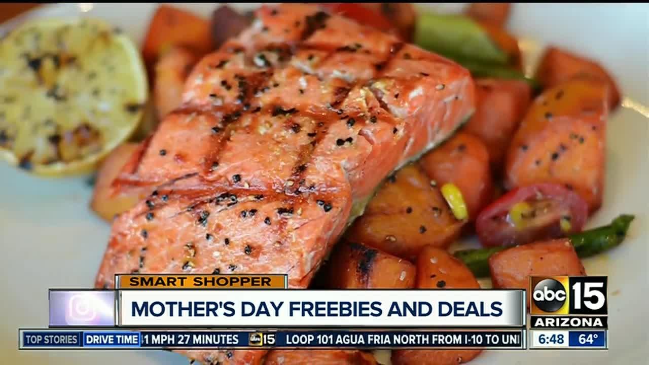 Mother's Day food freebies and deals