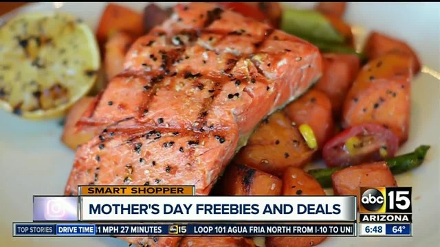 Mother's Day food freebies and deals