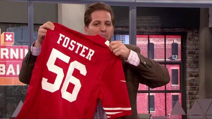 First look at Reuben Foster jersey