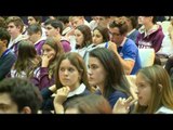 Argentina - Mattarella incontra gli studenti della scuola italiana Cristoforo Colombo (08.05.17)