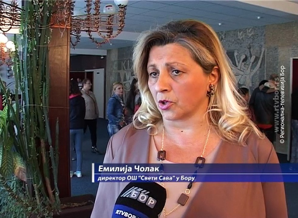 Obeležen Dan OŠ"Sveti Sava" u Boru ,11. maj 2017 (RTV Bor)