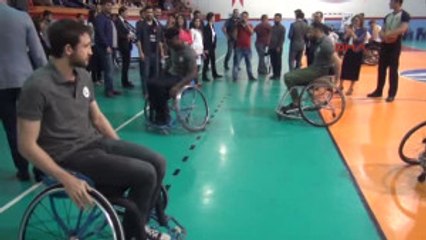 Engelli Basketçiler, Gaziantep Basketbol'u Yendi
