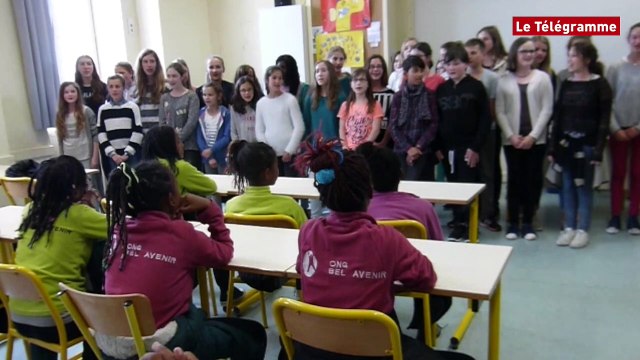 Vannes. Collège Jules-Simon : à la rencontre d'une chorale gospel malgache