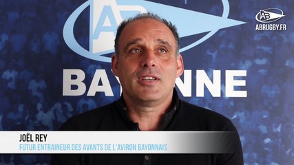 Joël Rey évoque son arrivée à l'Aviron Bayonnais