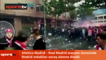 Madrid sokaklar savaş alanı!