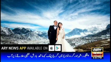 Couple gets married on Mount Everest and the photos are out of this world