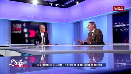 Paul Poudade : « En trois minutes et demi, Emmanuel Macron a représidentialisé la fonction présidentielle, le soir de son élection au Louvre. »