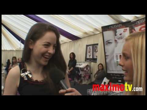 Brittany Curran Interview at 'The painted Nail' Oscar Gifting Suite Event March 5, 2010