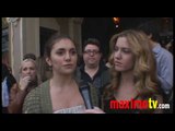 Alyson Stoner and Lindsay Taylor Interview at 