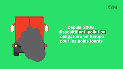 Pollution au diesel : les poids lourds trichent aussi !