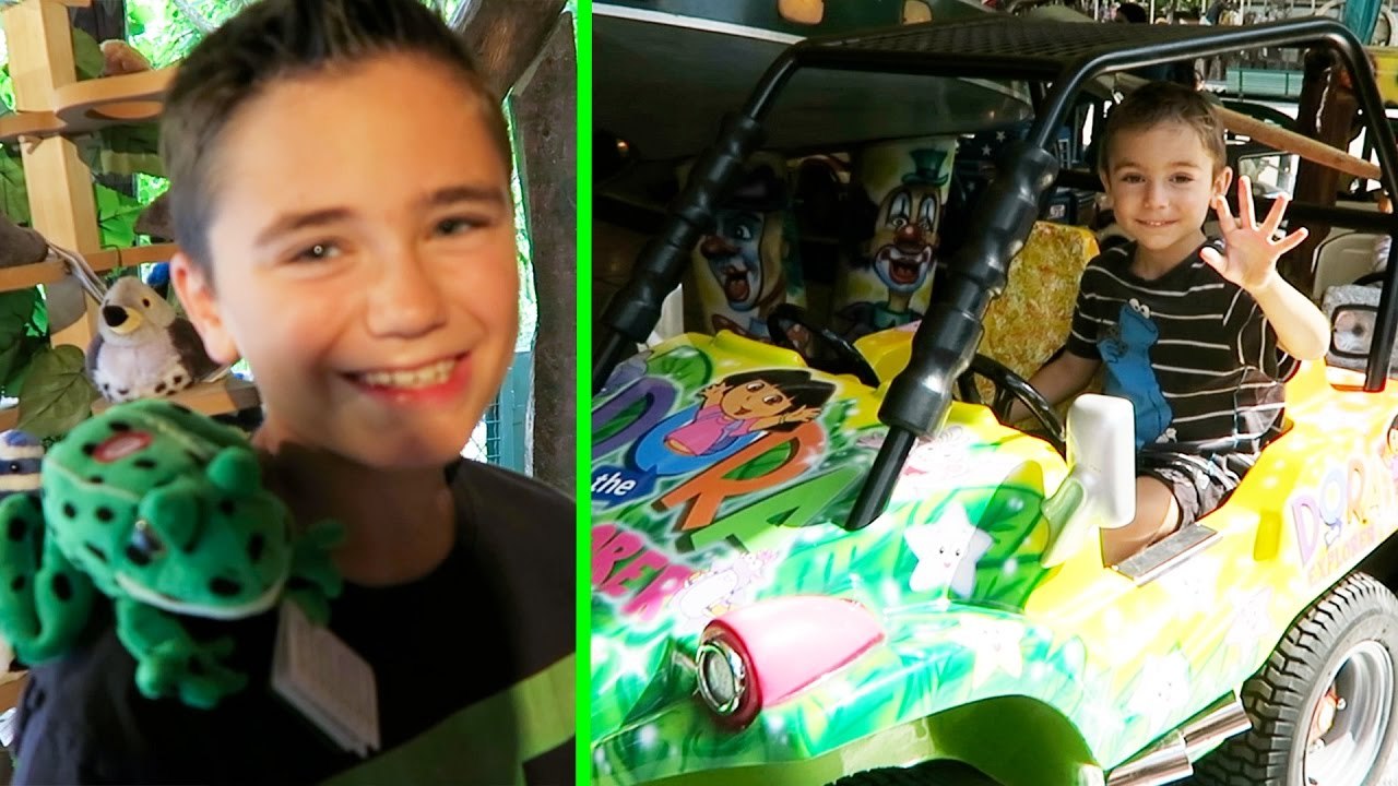 VLOG - MANÈGES & JEUX DE FÊTE FORAINE - Jardin d'Acclimatation à Paris