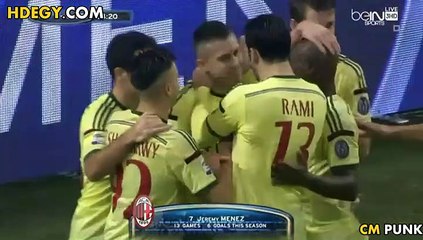 اهداف مباراة اي سي ميلان و اودينيزي فى الد�fgad