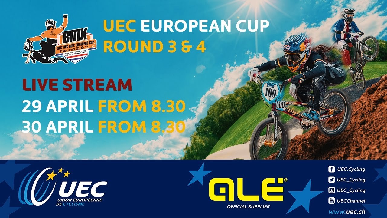 2017 UEC BMX EUROPEAN CUP Rounds 3 & 4 – Erp (Netherlands), Sunday - morning part
