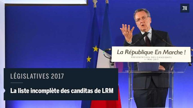 Législatives : 428 candidats investis par La République en marche