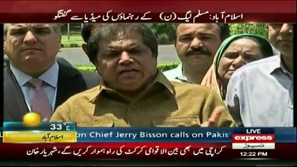 PML N Leaders Media Talk - 11 May 2017