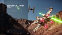 Star Wars Battlefront - Training missions Endor Chase and Beggars Canyon (128)