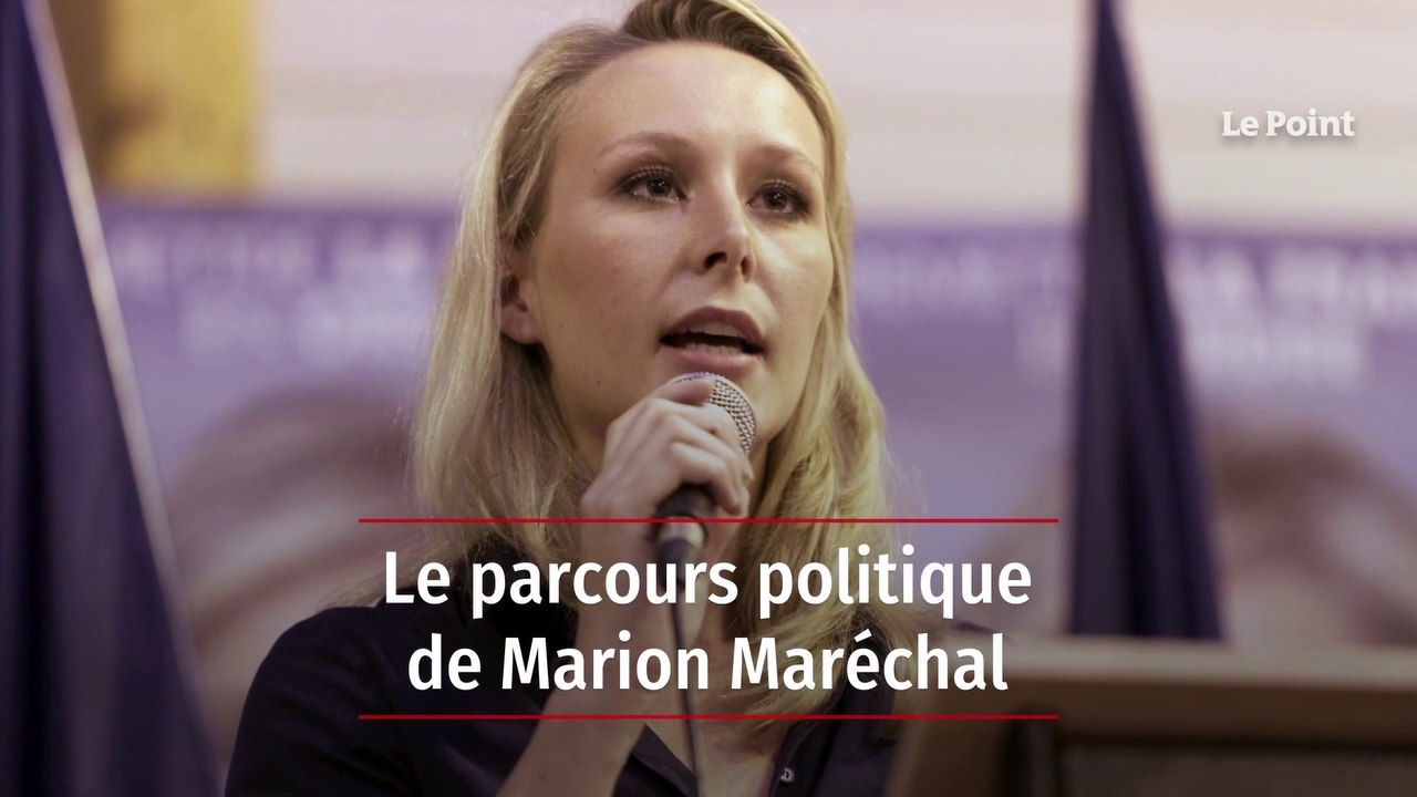 Le parcours politique de Marion Maréchal