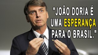 Jair Bolsonaro fala sobre Doria em entrevista: 