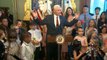 Child demands apology after Mike Pence accidentally bumps him