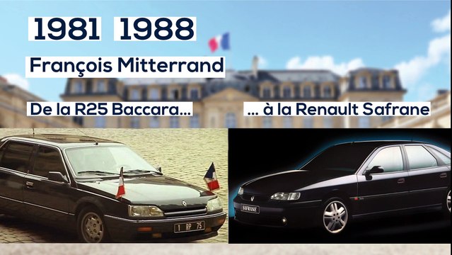 Du Général De Gaulle à Emmanuel Macron, les voitures des présidents