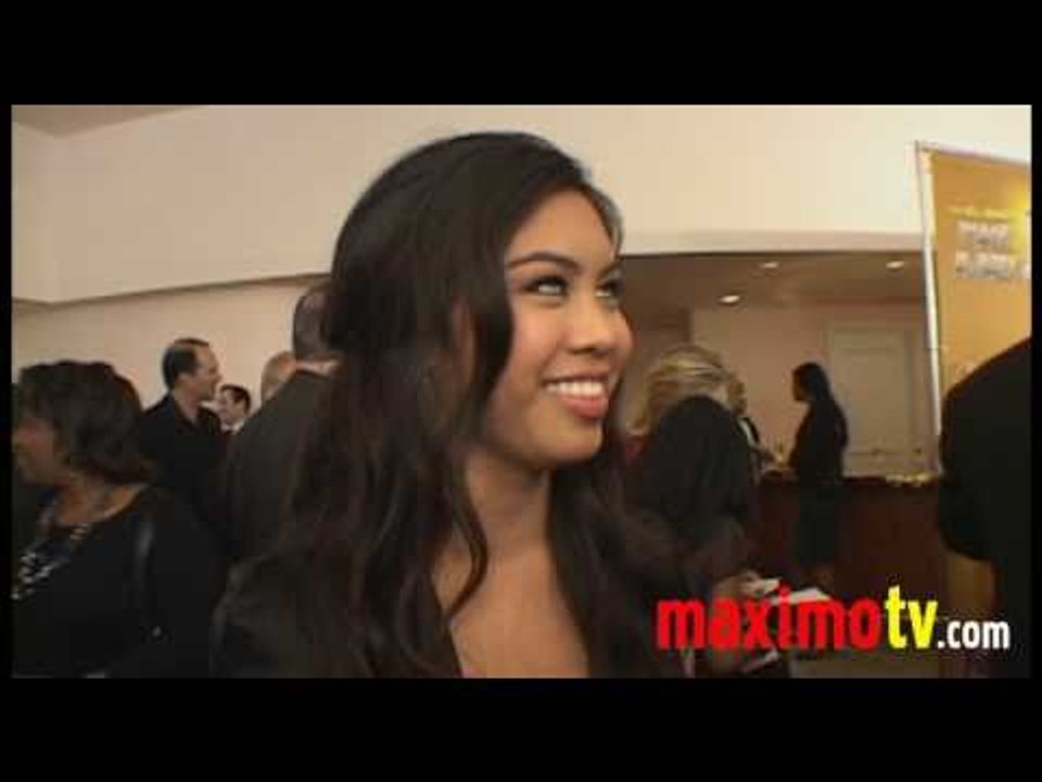 ASHLEY ARGOTA Interview at 41st NAACP IMAGE AWARDS Nominees Luncheon