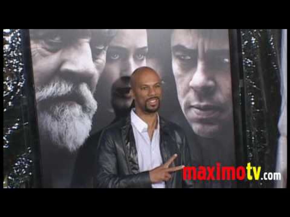 COMMON, DEREK HOUGH, TONY BESSON at "The Wolfman" Premiere Arrivals February 9, 2010