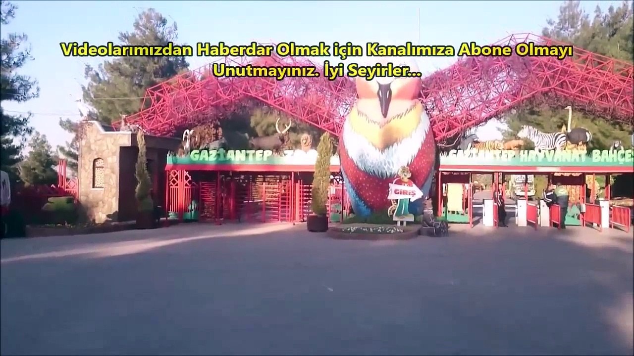 Gaziantep Hayvanat Bahçesi ( Zoo) - Kısa Görüntüler...